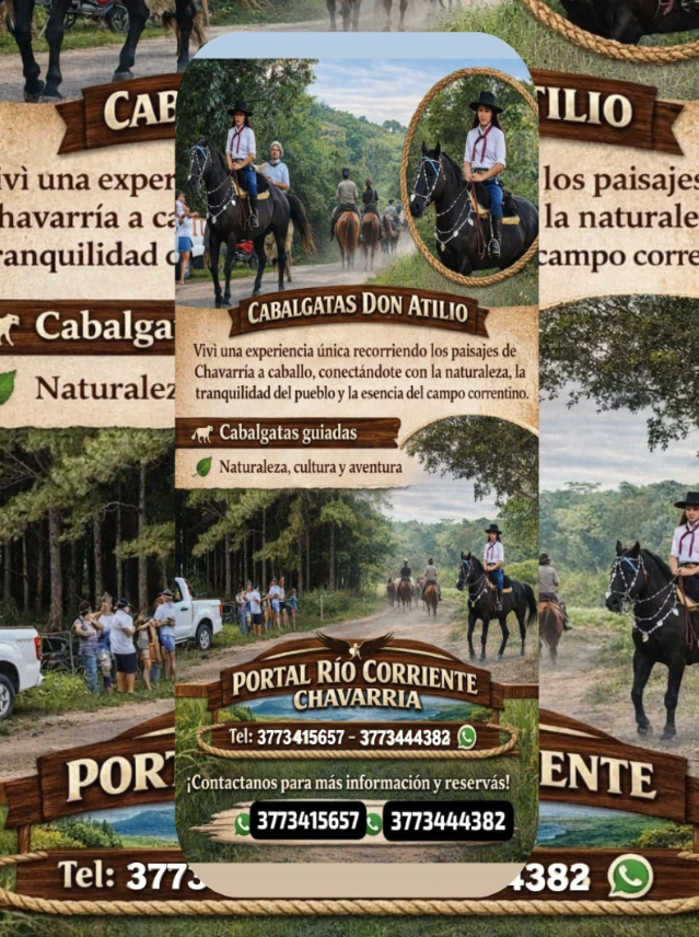 Cabalgatas Don Atilio - Operador turístico en Portal Río Corriente