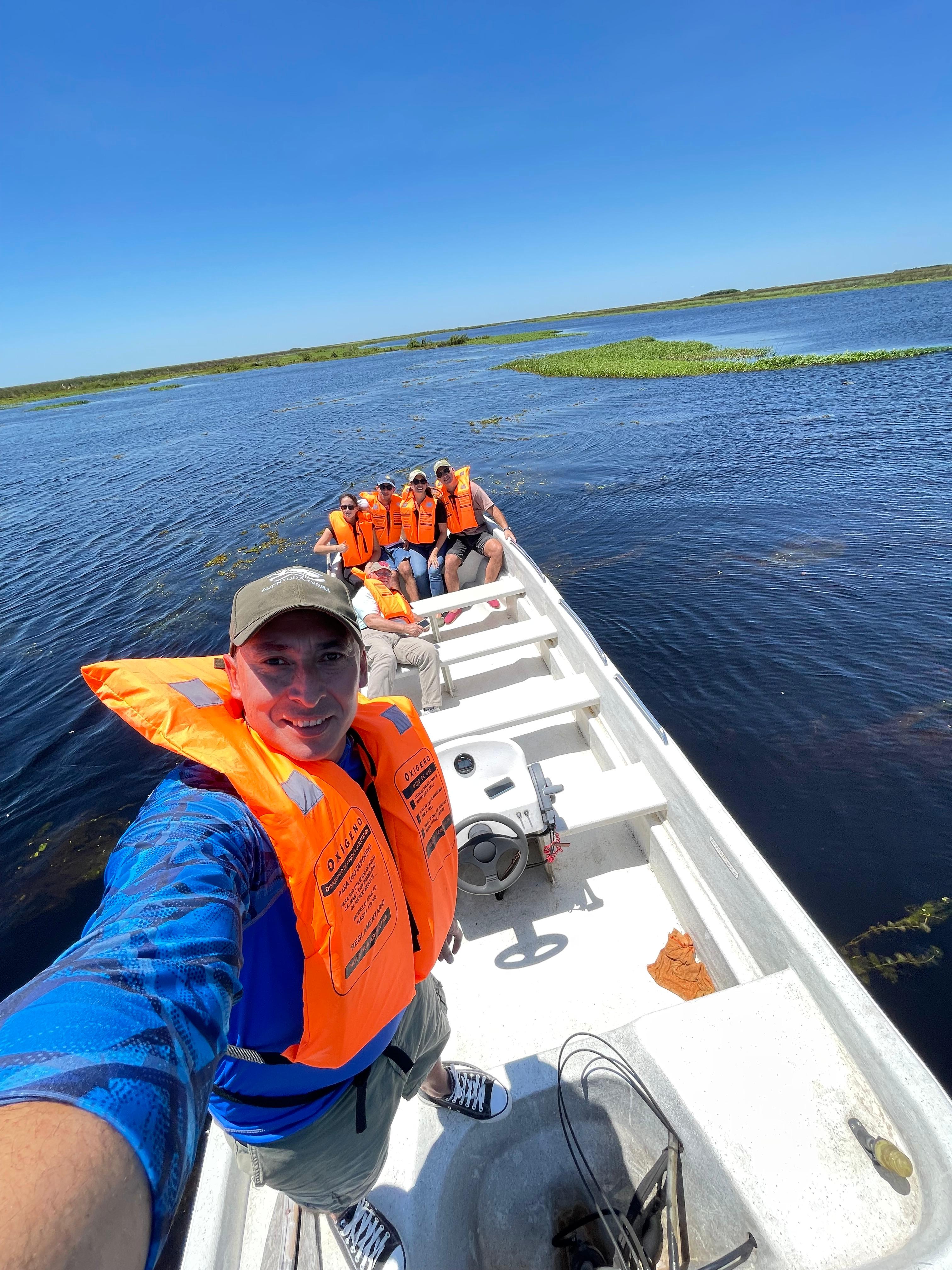 Atardecer en los esteros