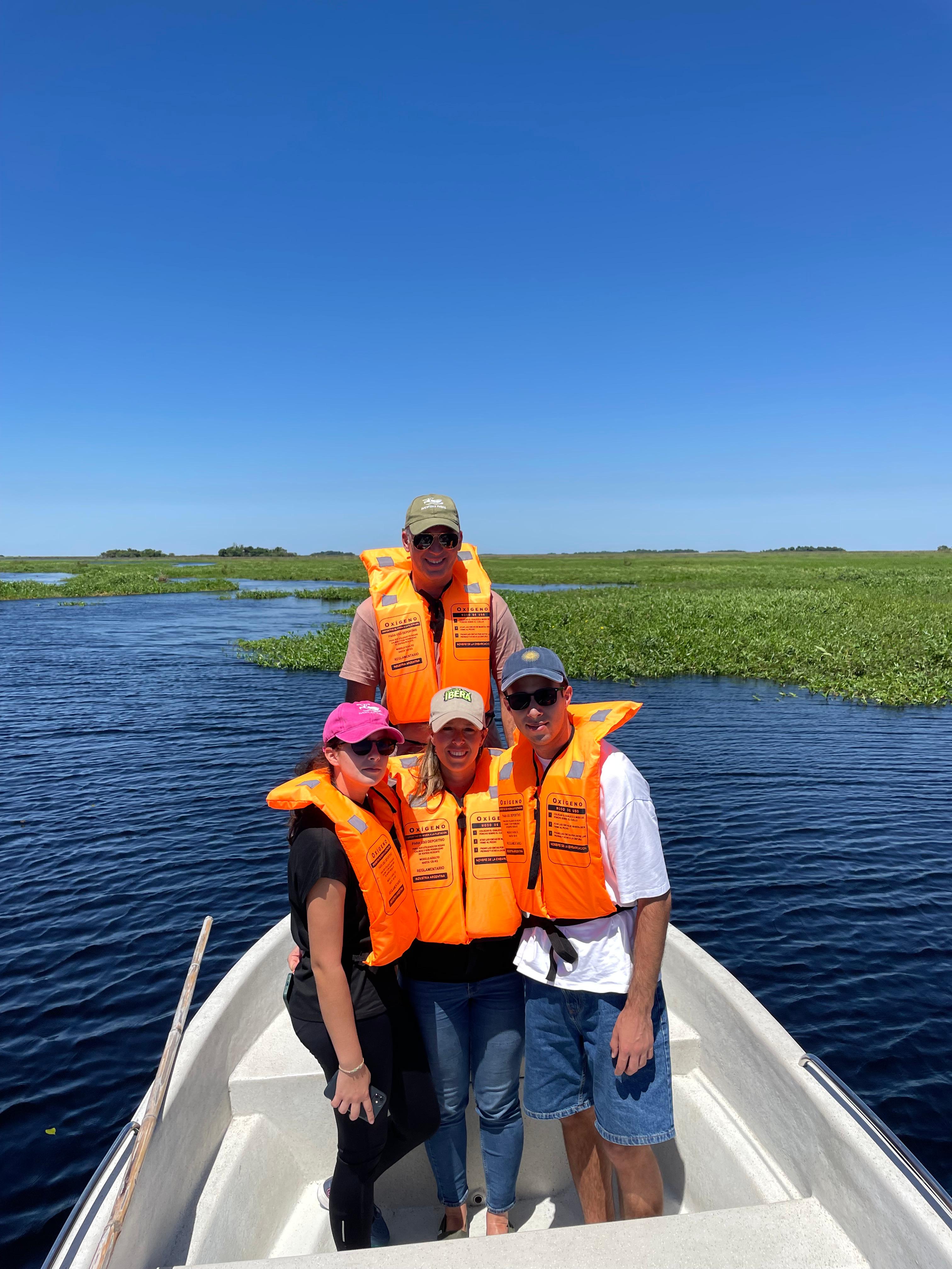 Atardecer en los esteros