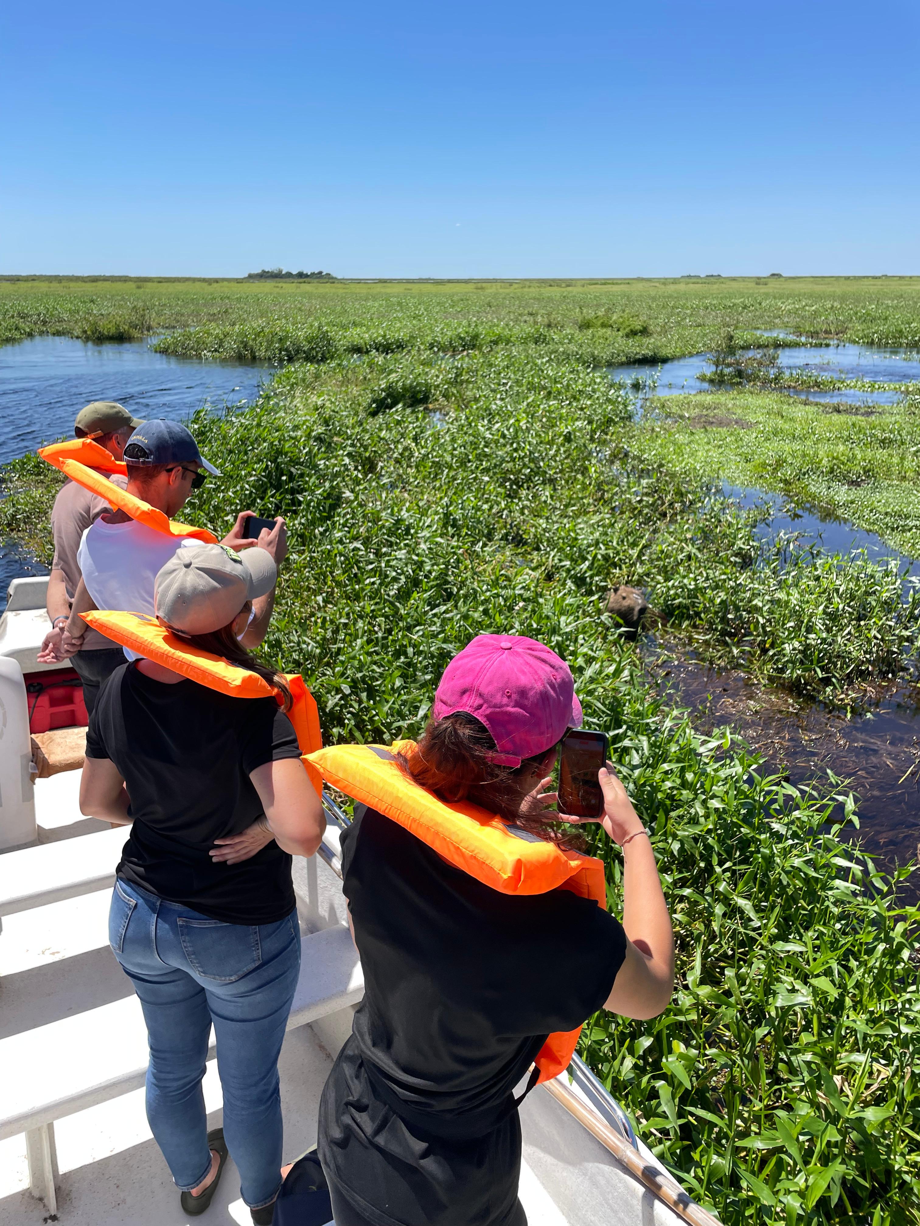 Excursión en lancha