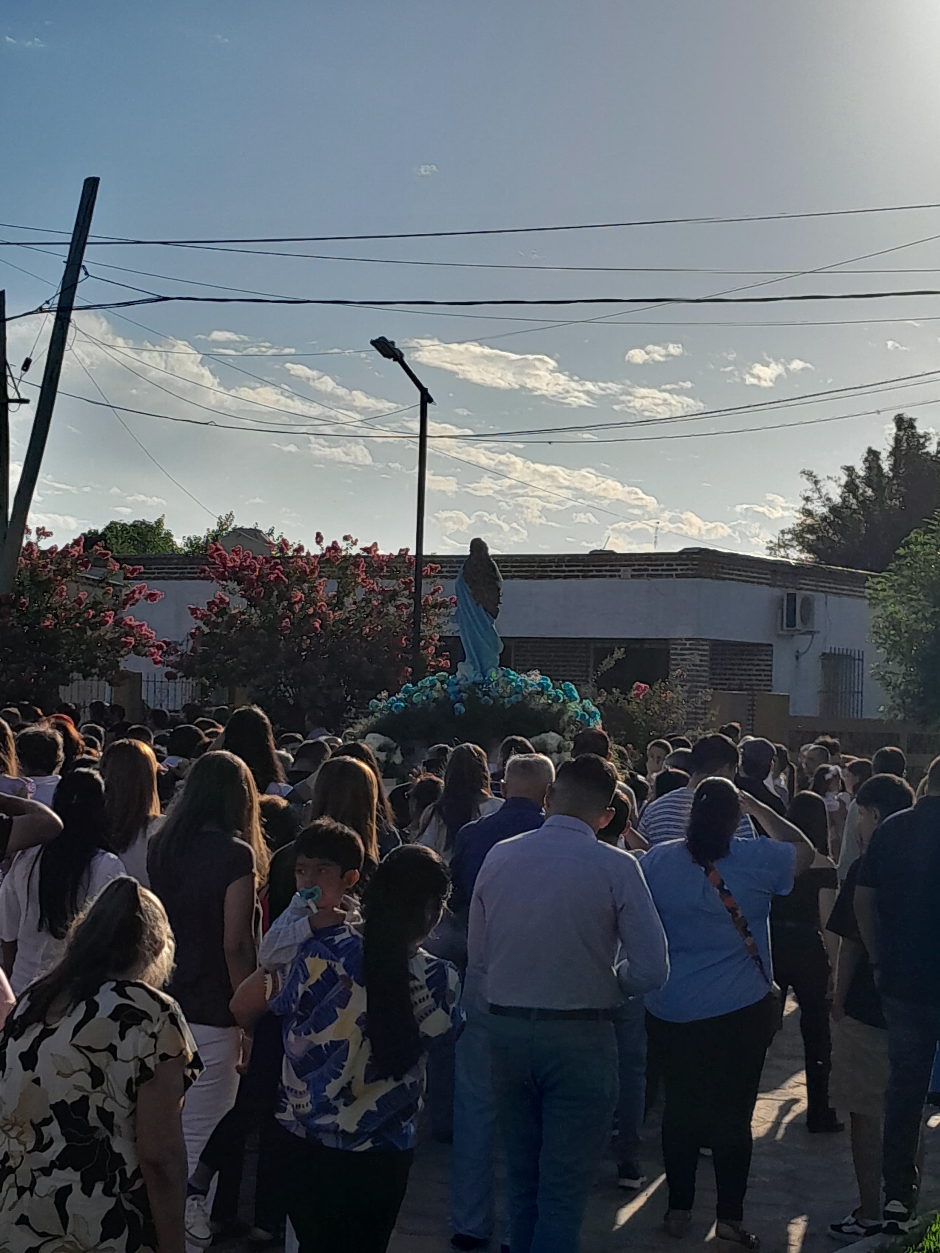 Procesión de la Inmaculada Concepción en Concepción