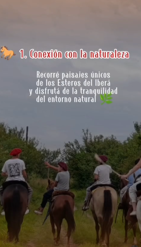 Atilio Romero guiando la cabalgata