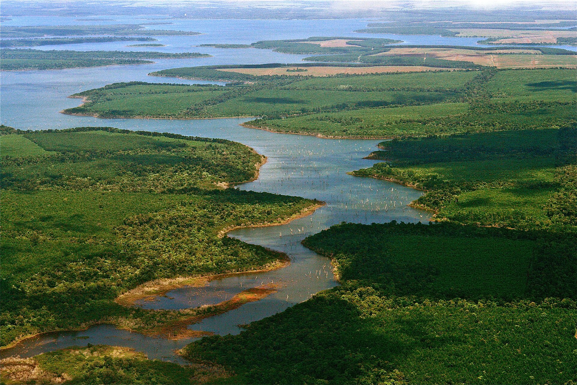 Vista panorámica de los Esteros del Iberá